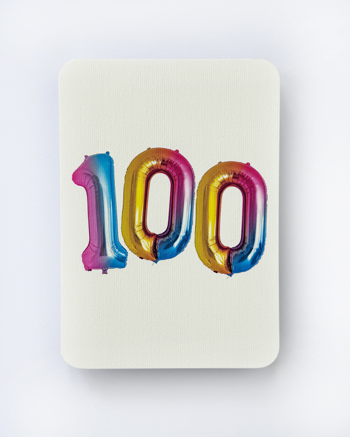Balloon No.100 Greeting Card