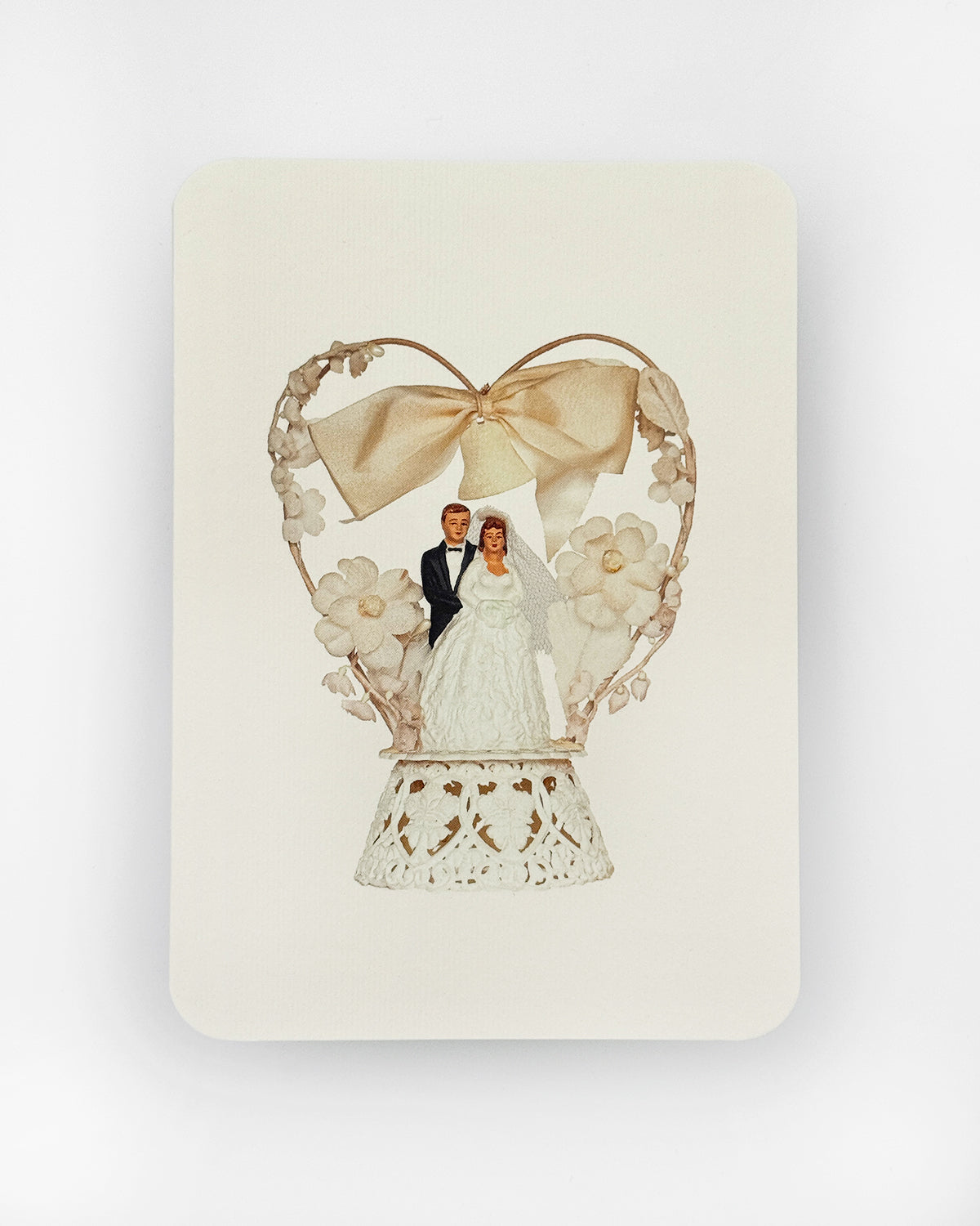 Wedding Cake Topper No.4 Greeting Card