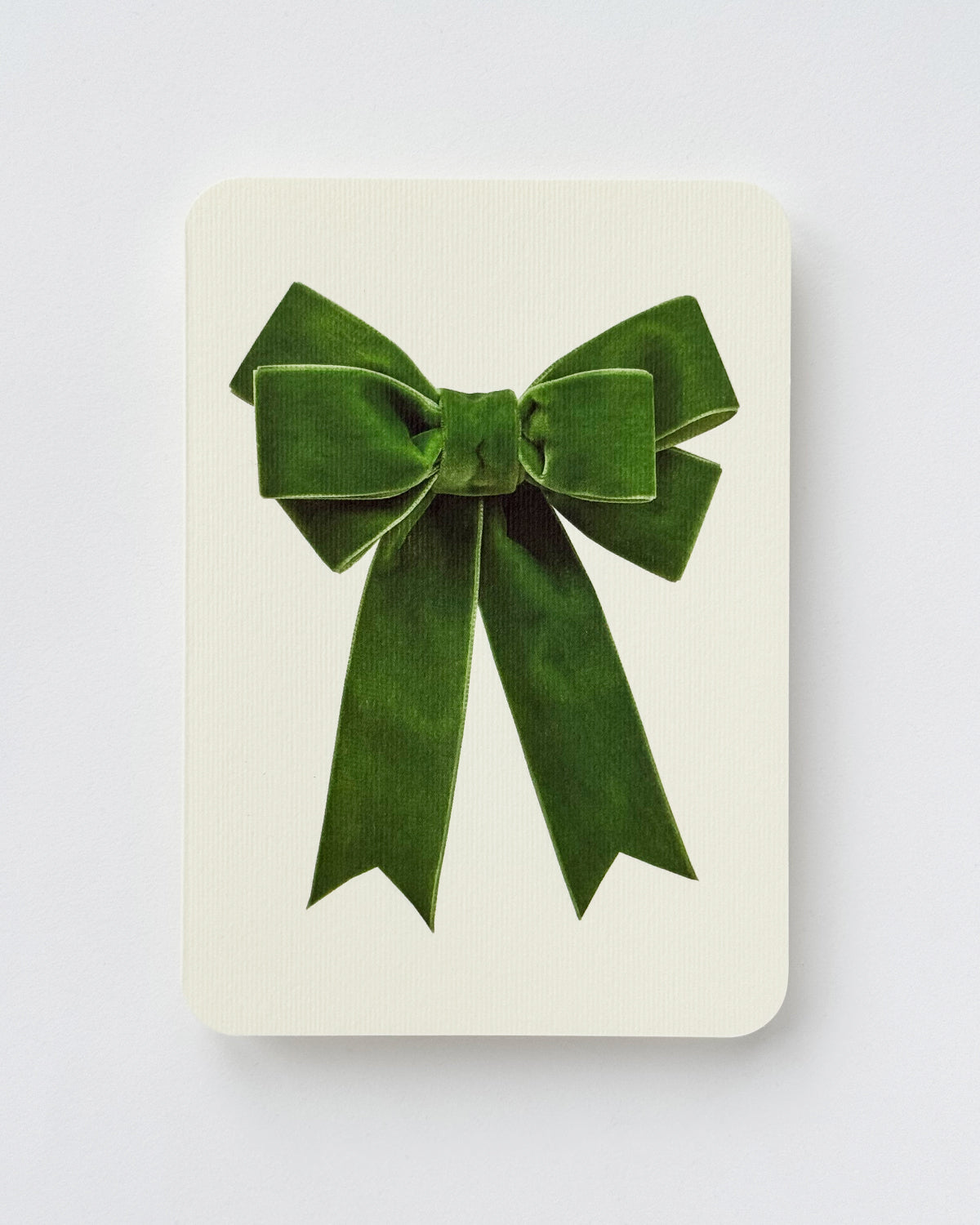 Christmas Bows Mixed Set of 6 Greeting Cards