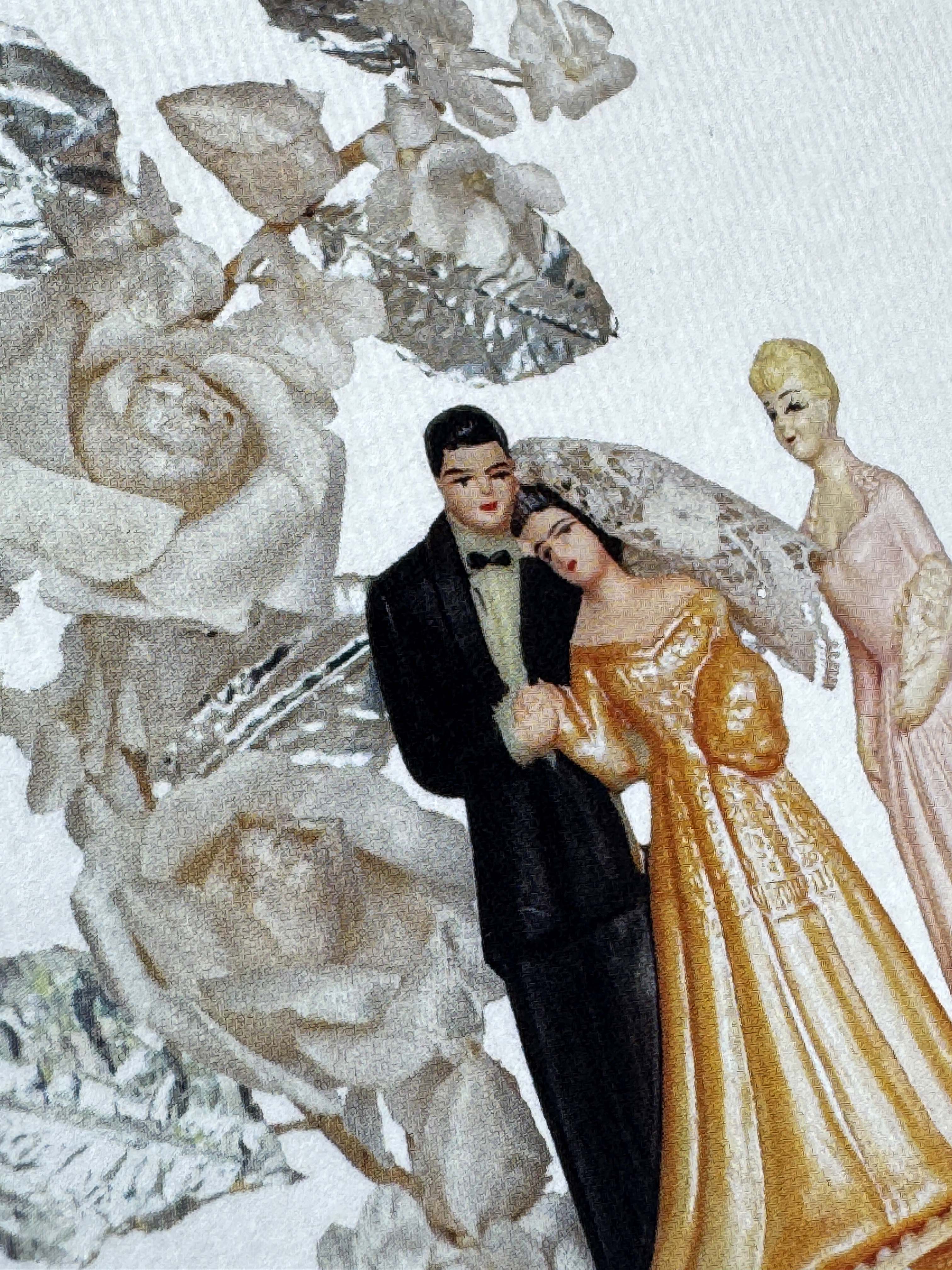 Wedding Cake Topper No.2 Greeting Card