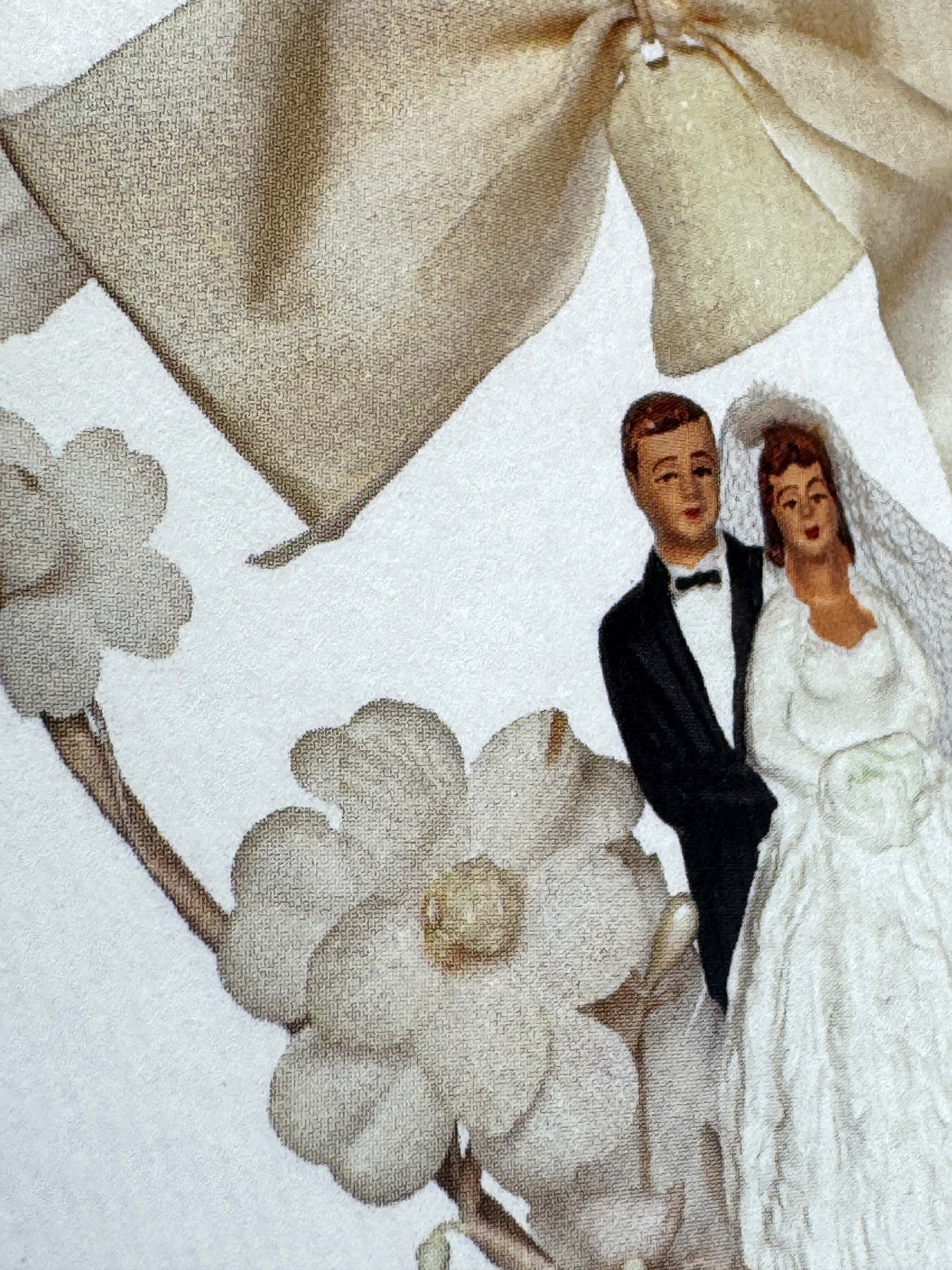 Wedding Cake Topper No.4 Greeting Card