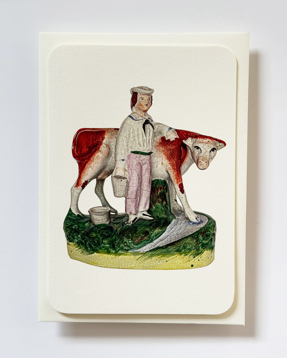 The Dairy Boy Greeting Card