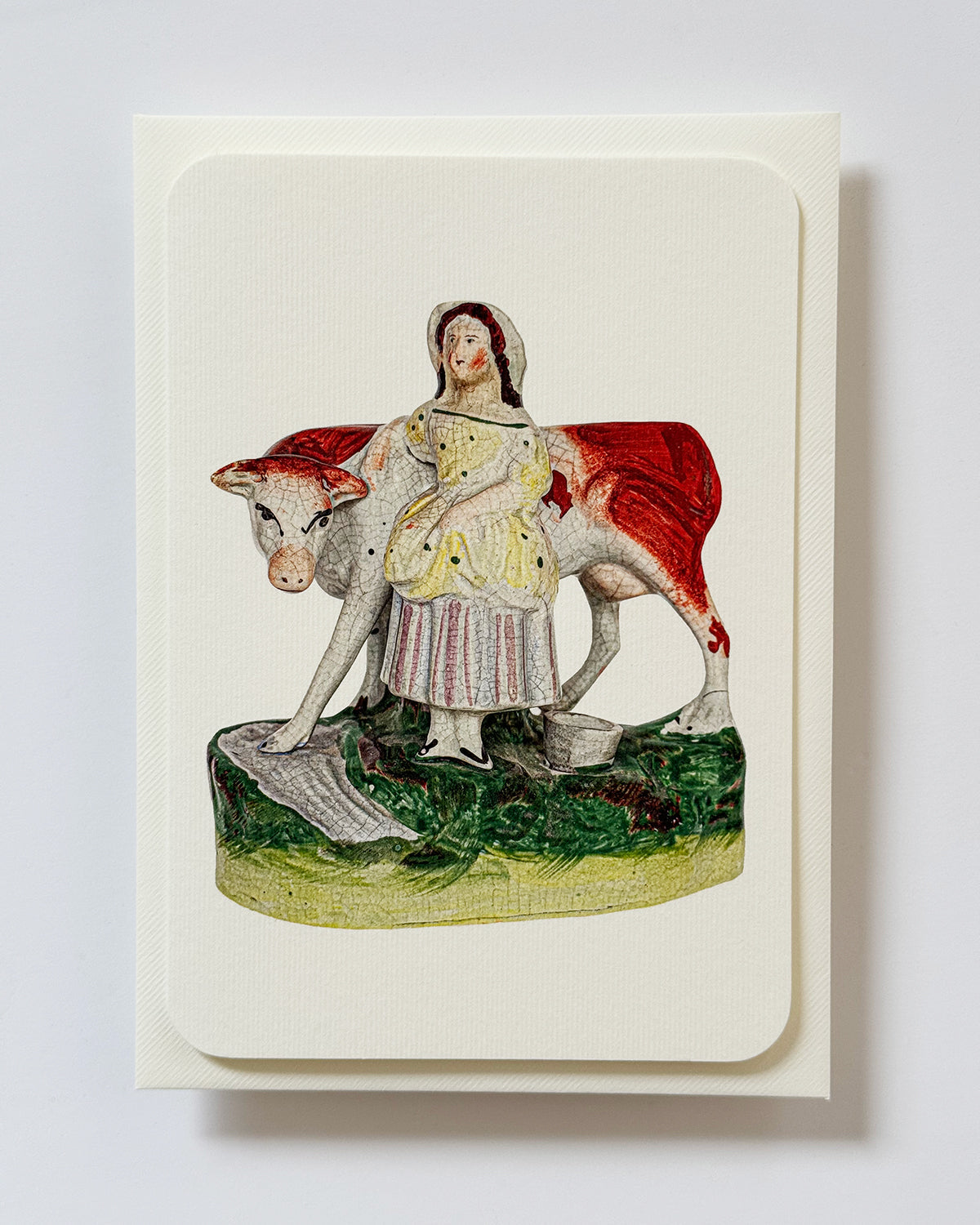The Milkmaid Greeting Card