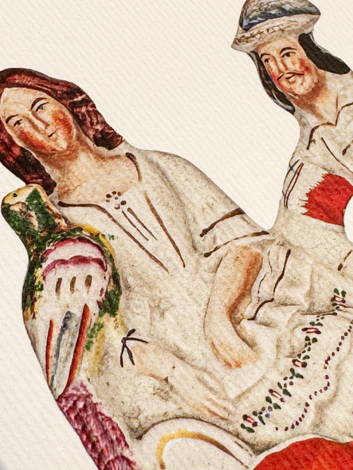 The Lovebirds Greeting Card