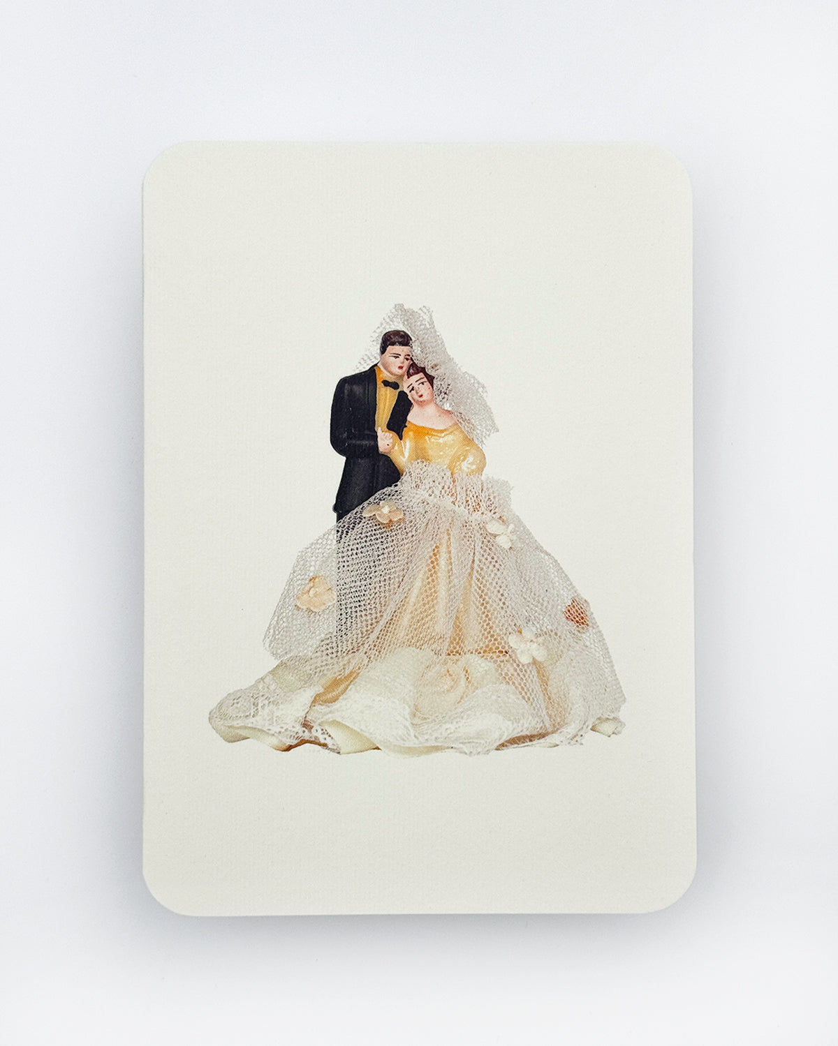 Wedding Cake Topper No.1 Greeting Card