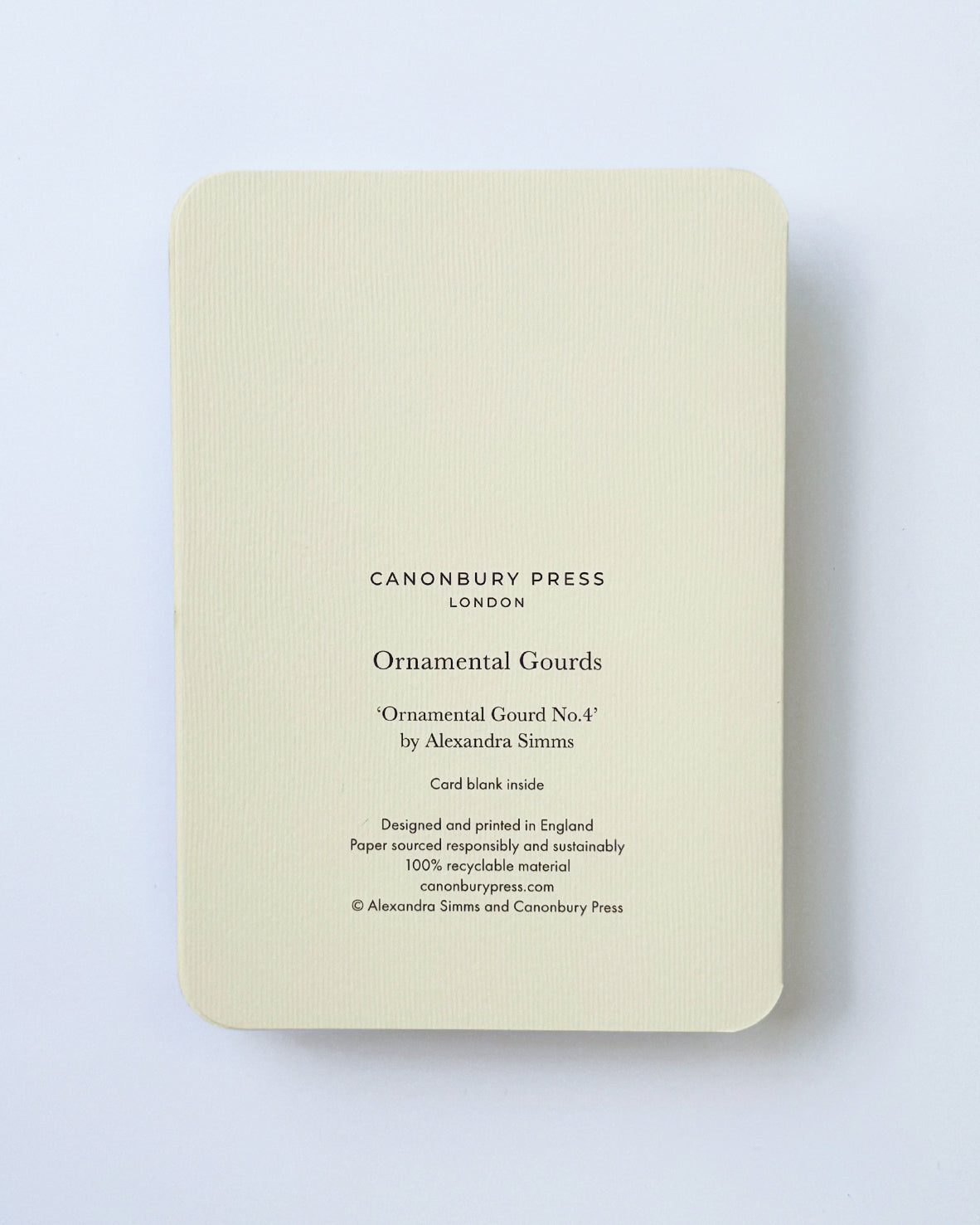 Ornamental Gourd No.4 Greeting Card