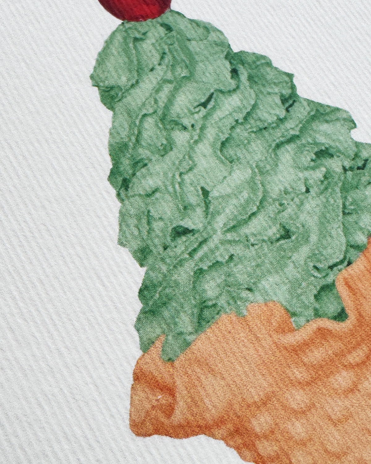 Mint Chantilly Cream Greeting Card