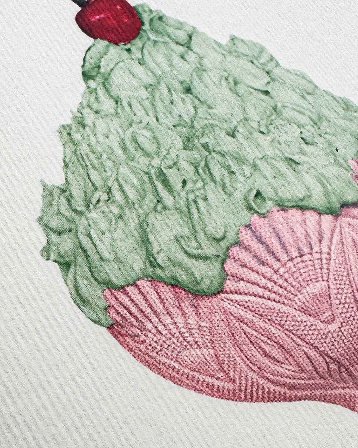 Pistachio Chantilly Cream Greeting Card