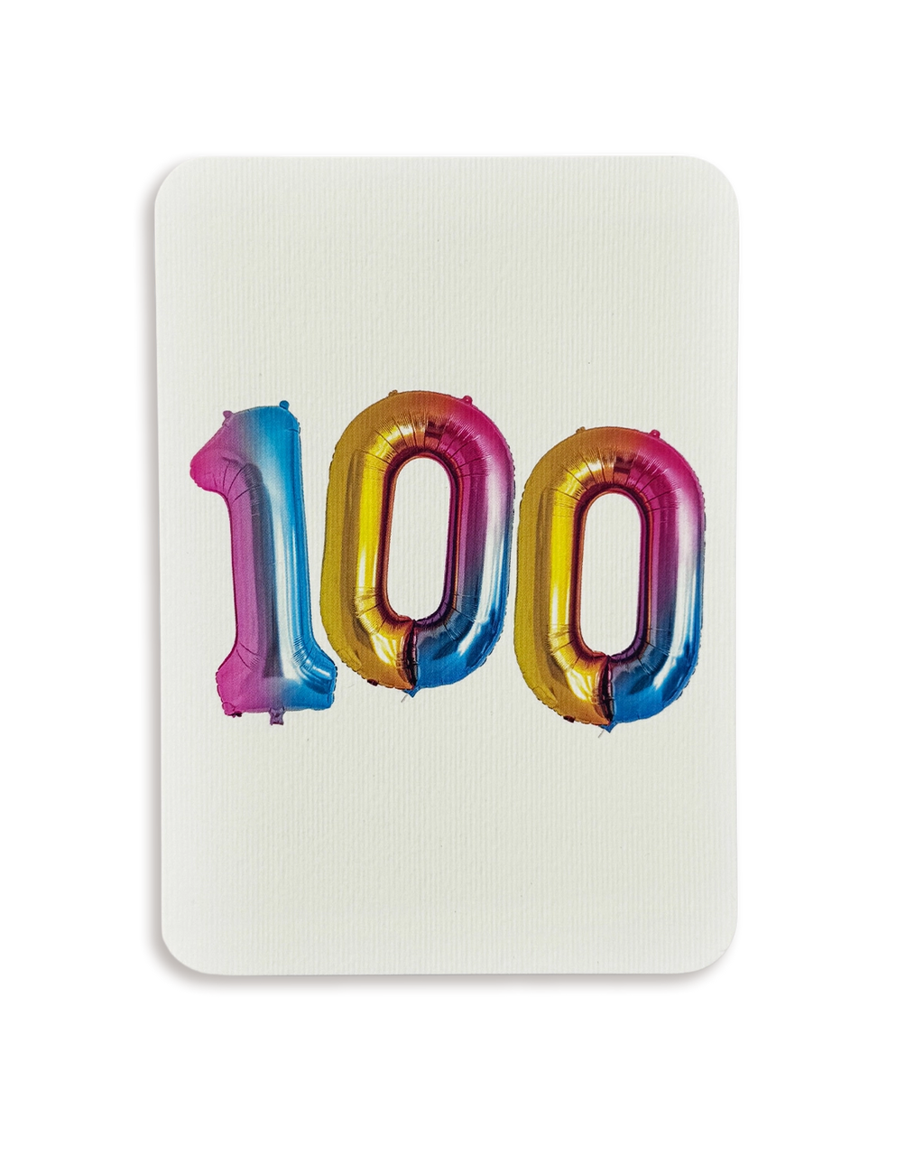 Balloon No.100 Greeting Card