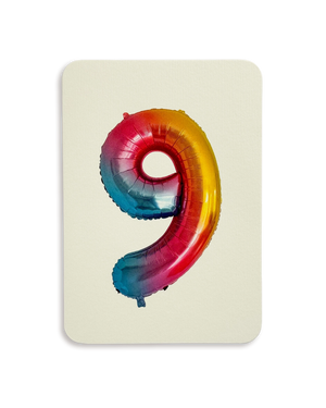 Balloon No.9 Greeting Card