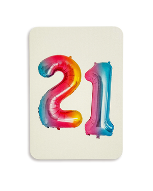 Balloon No.21 Greeting Card