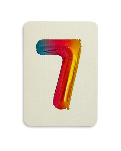 Balloon No.7 Greeting Card