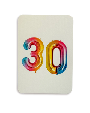 Balloon No.30 Greeting Card