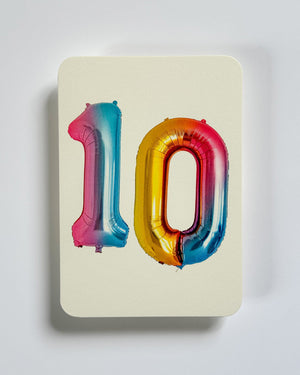 Balloon No.10 Greeting Card