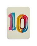 Balloon No.10 Greeting Card