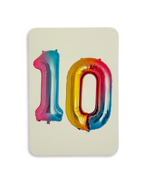 Balloon No.10 Greeting Card