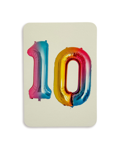 Balloon No.10 Greeting Card