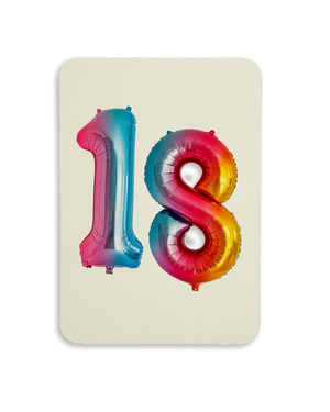 Balloon No.18 Greeting Card