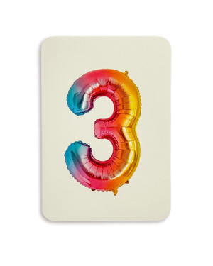 Balloon No.3 Greeting Card