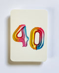 Balloon No.40 Greeting Card
