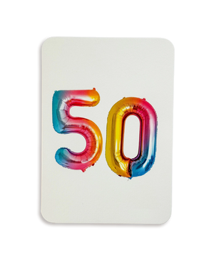 Balloon No.50 Greeting Card