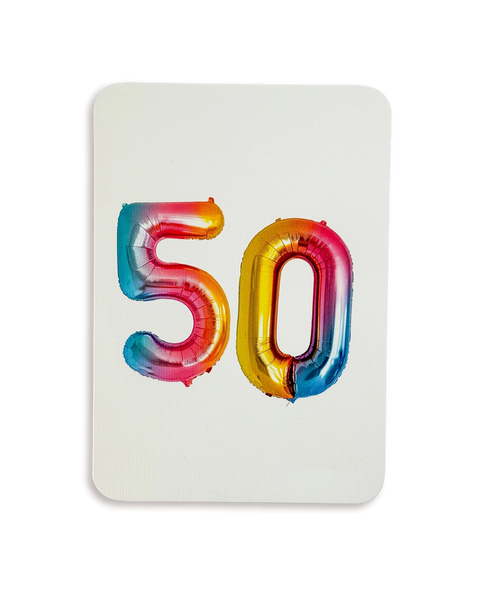 Balloon No.50 Greeting Card