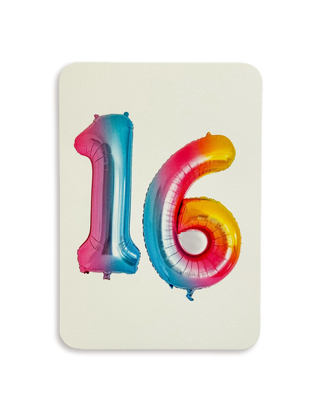 Balloon No.16 Greeting Card