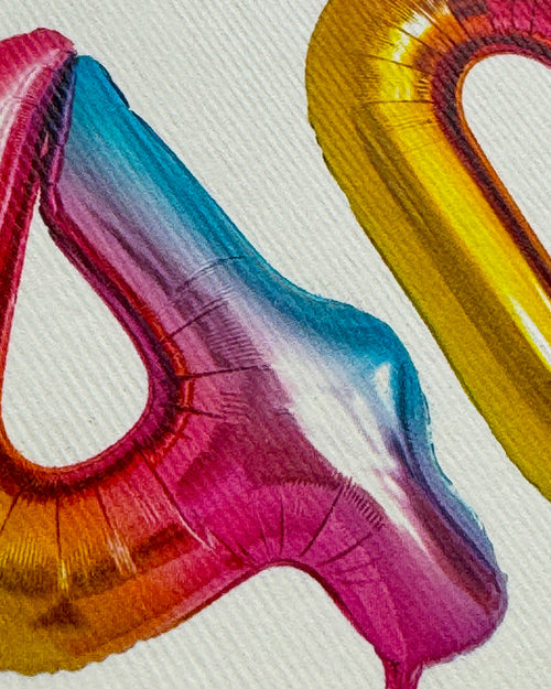 Balloon No.40 Greeting Card