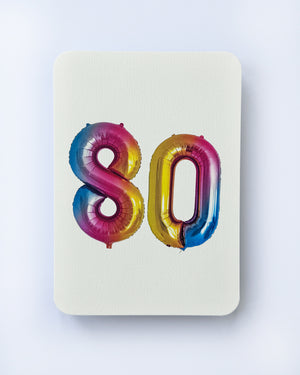 Balloon No.80 Greeting Card