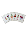 Chantilly Creams Mixed Set of 6 Greeting Cards