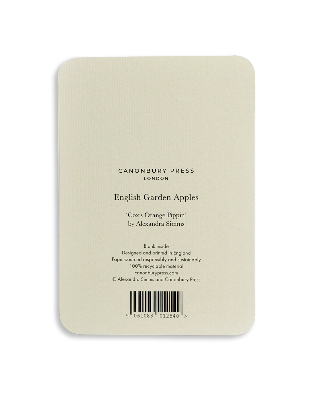 Cox's Orange Pippin Apple Greeting Card