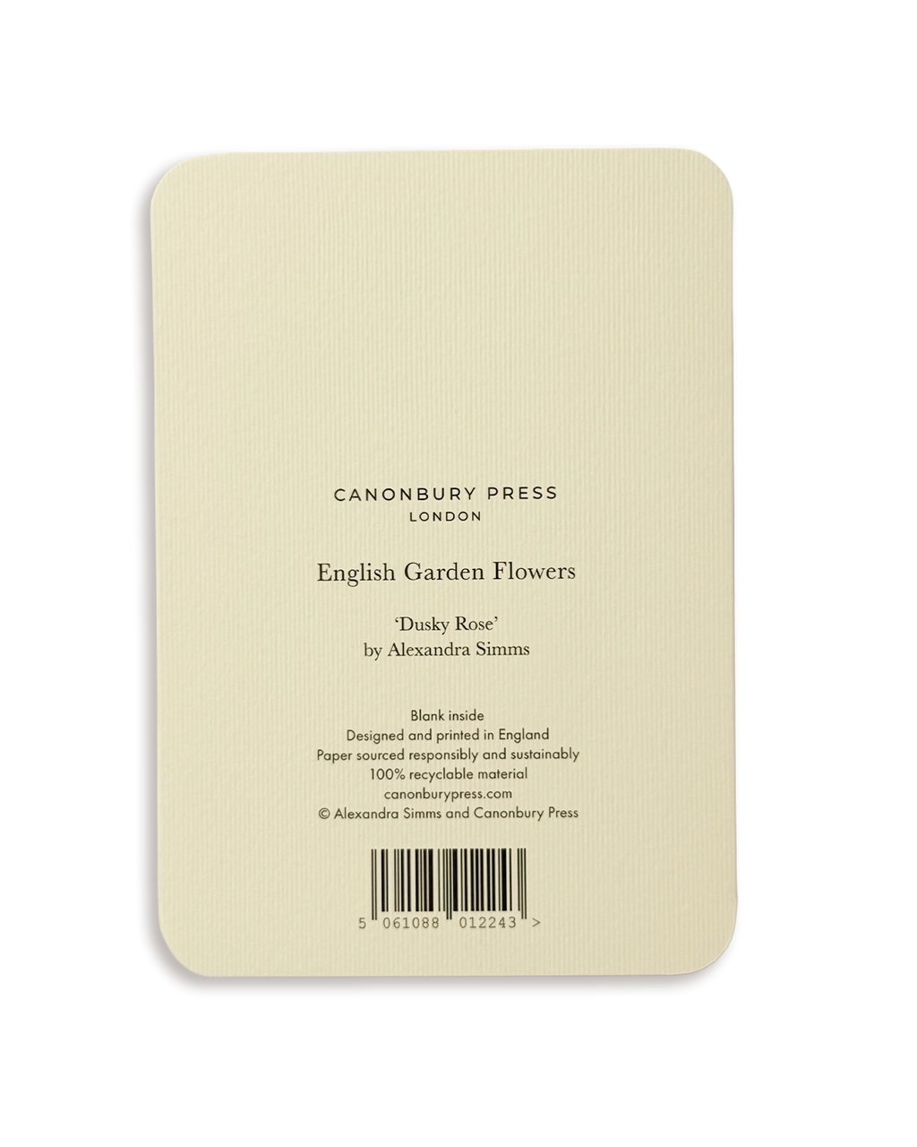 Dusky Rose Greeting Card