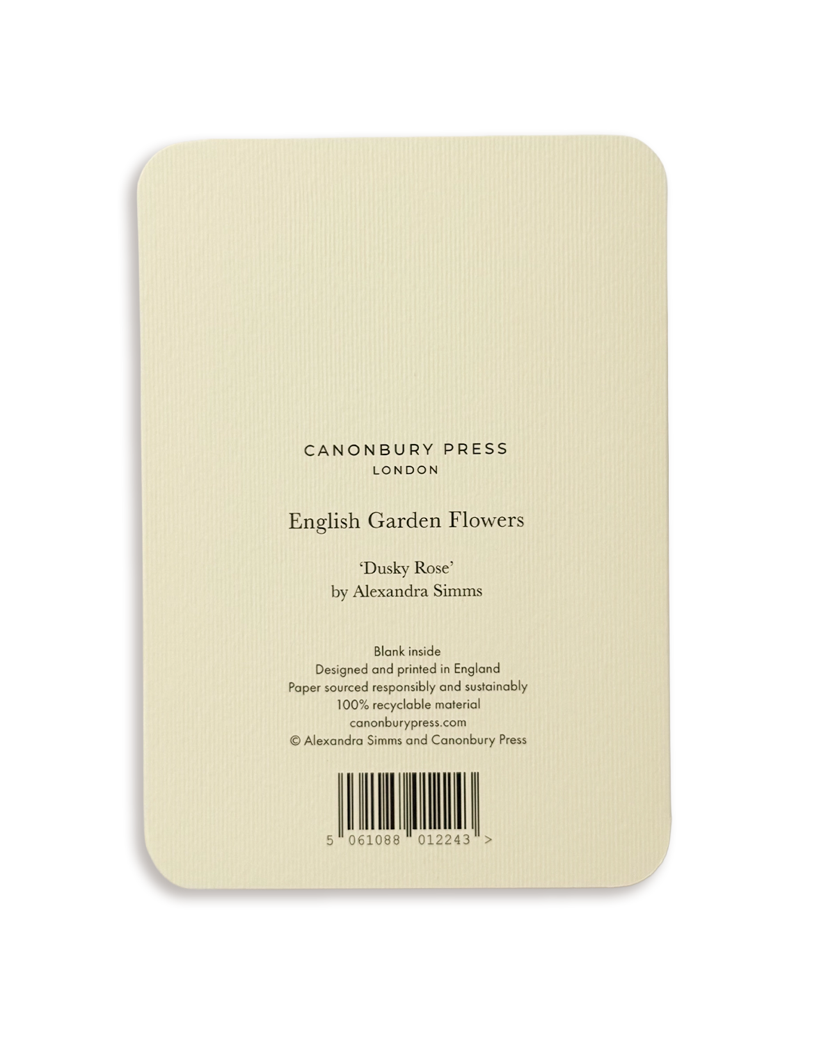 Dusky Rose Greeting Card