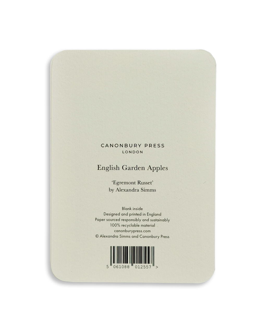 Egremont Russet Apple Greeting Card