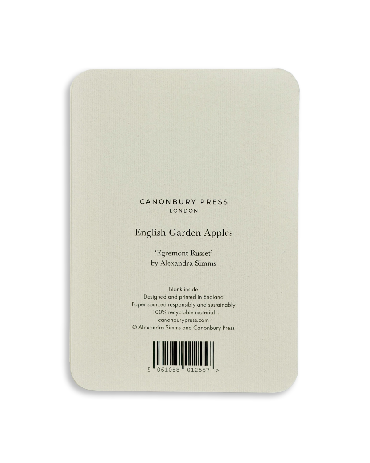 Egremont Russet Apple Greeting Card