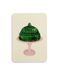Emerald Jelly Greeting Card