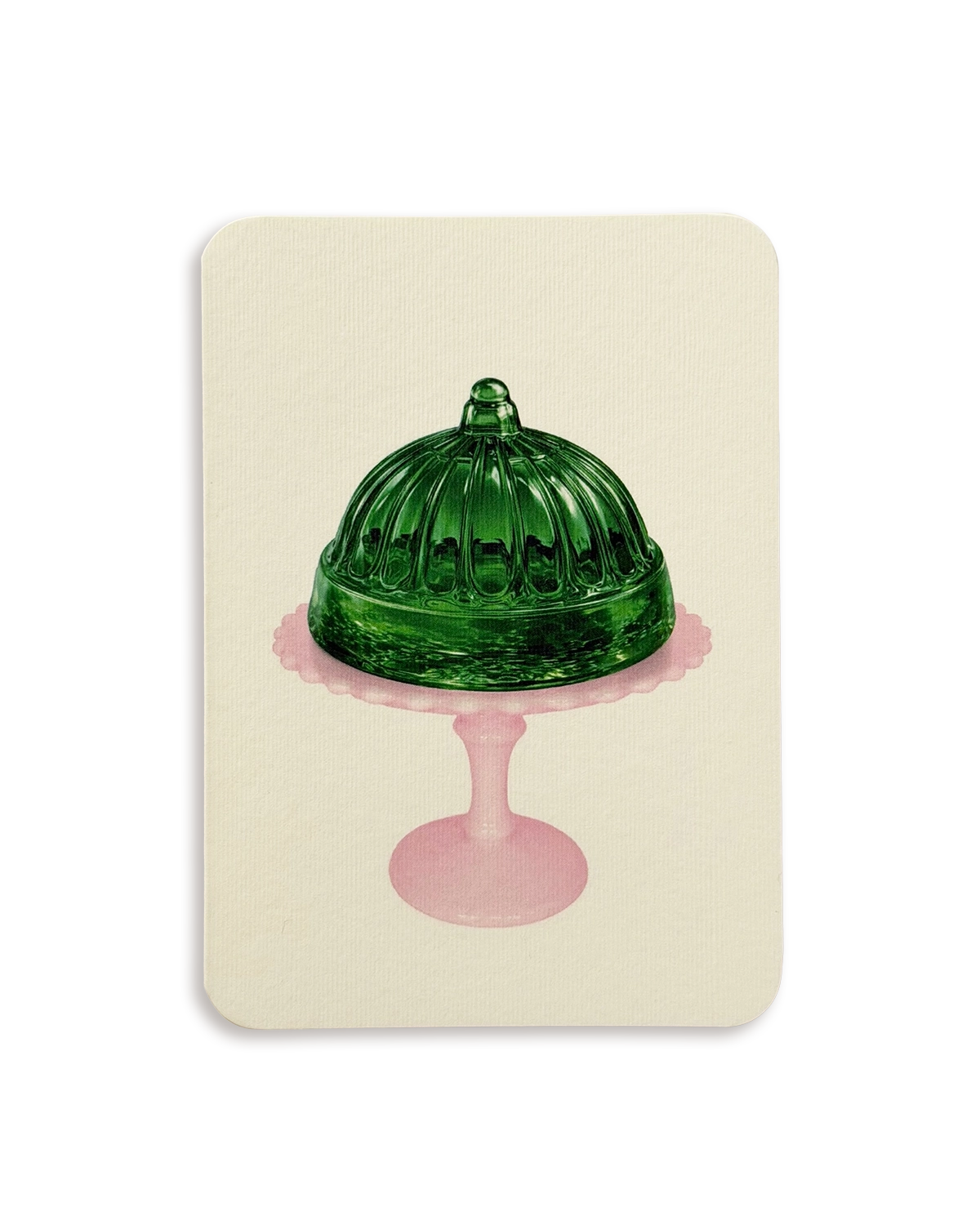 Emerald Jelly Greeting Card