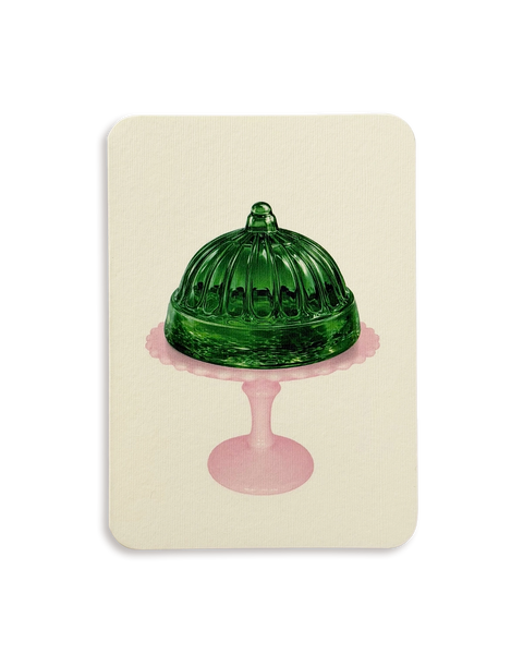 Emerald Jelly Greeting Card