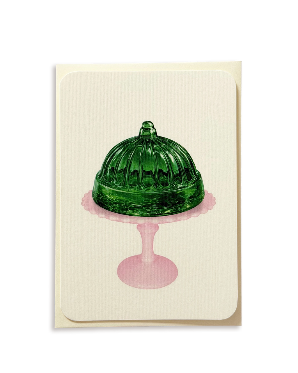 Emerald Jelly Greeting Card
