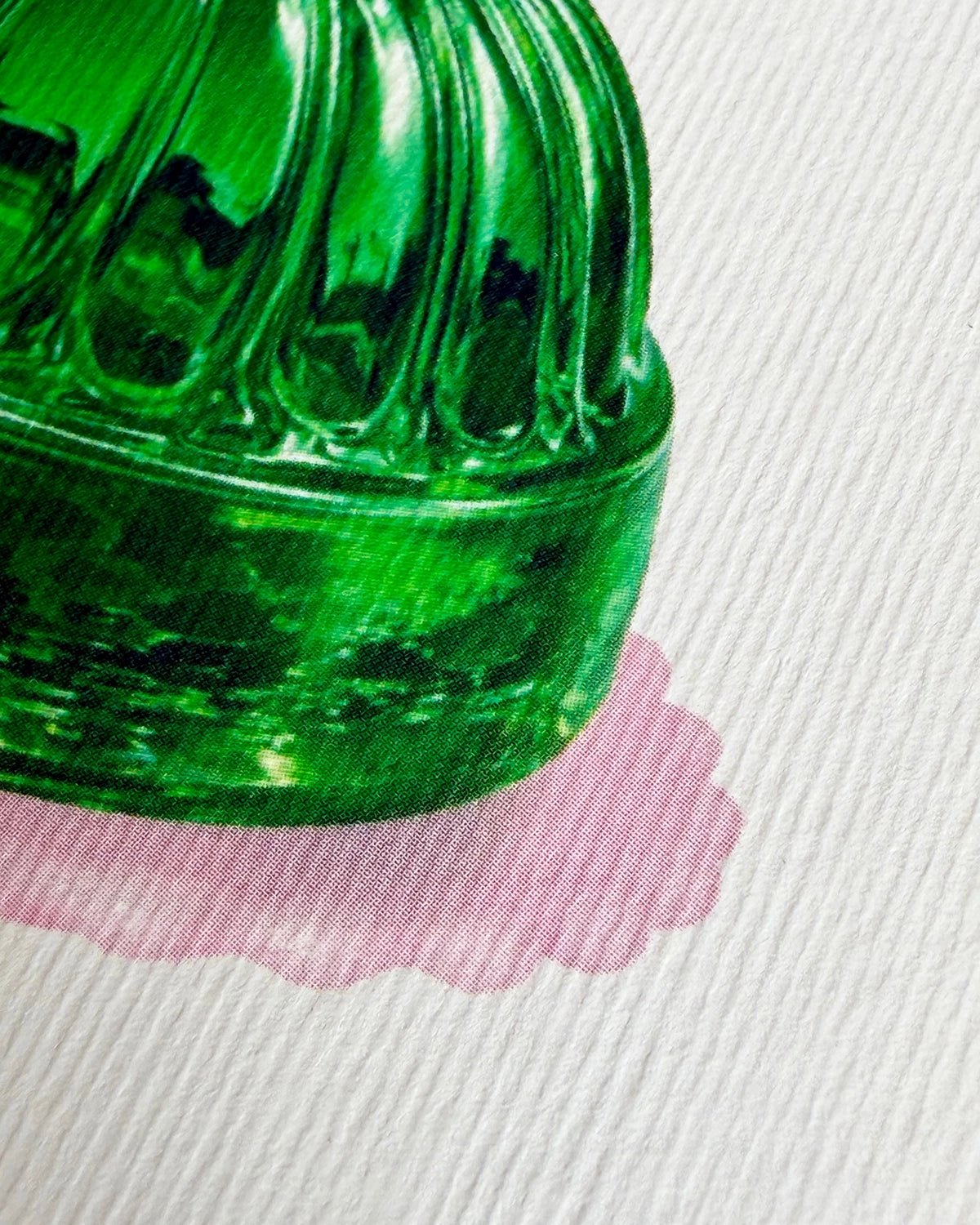 Emerald Jelly Greeting Card