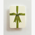Green Bow Greeting Card