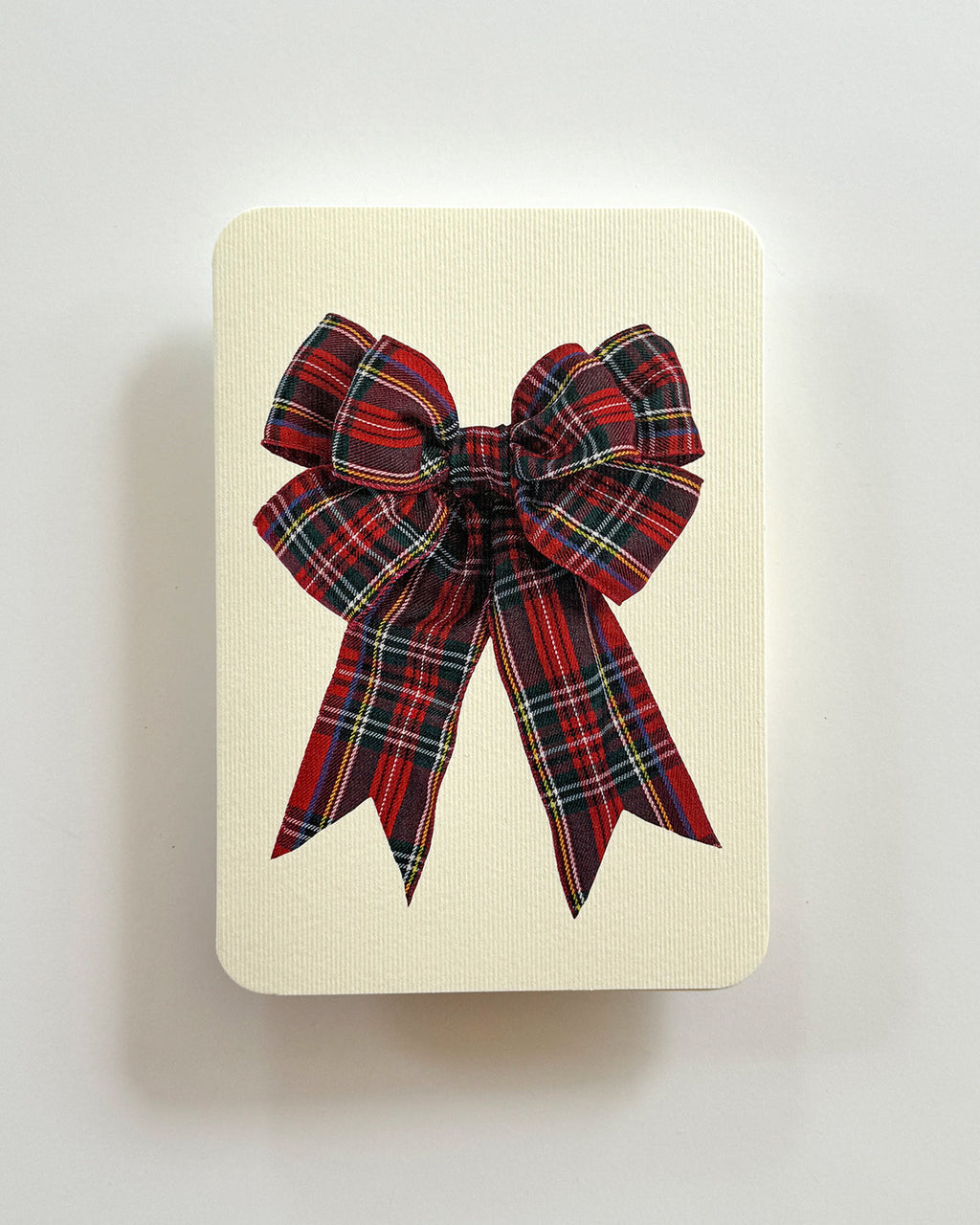 Christmas Bows Mixed Set of 6 Greeting Cards