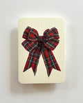 Red Tartan Greeting Card