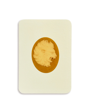 Leo Signs of the Zodiac Greeting Card