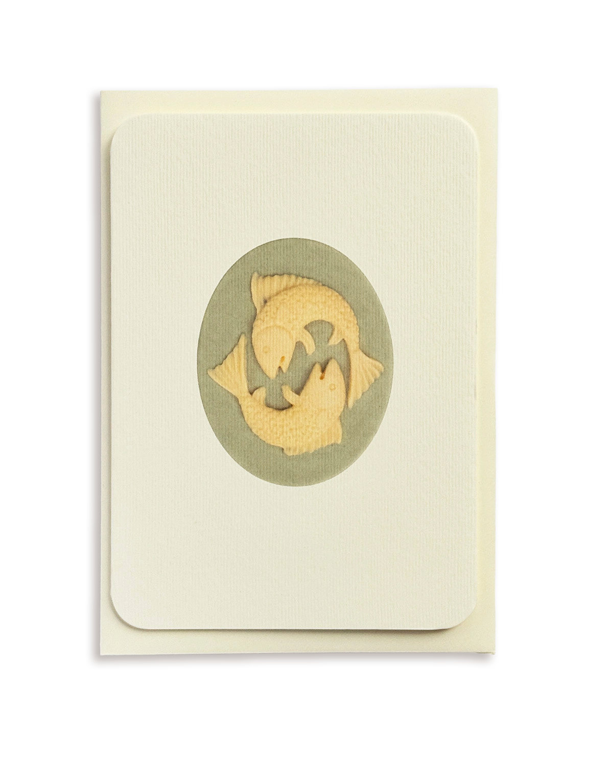 Pisces Signs of the Zodiac Greeting Card