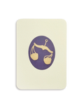 Libra Signs of the Zodiac Greeting Card
