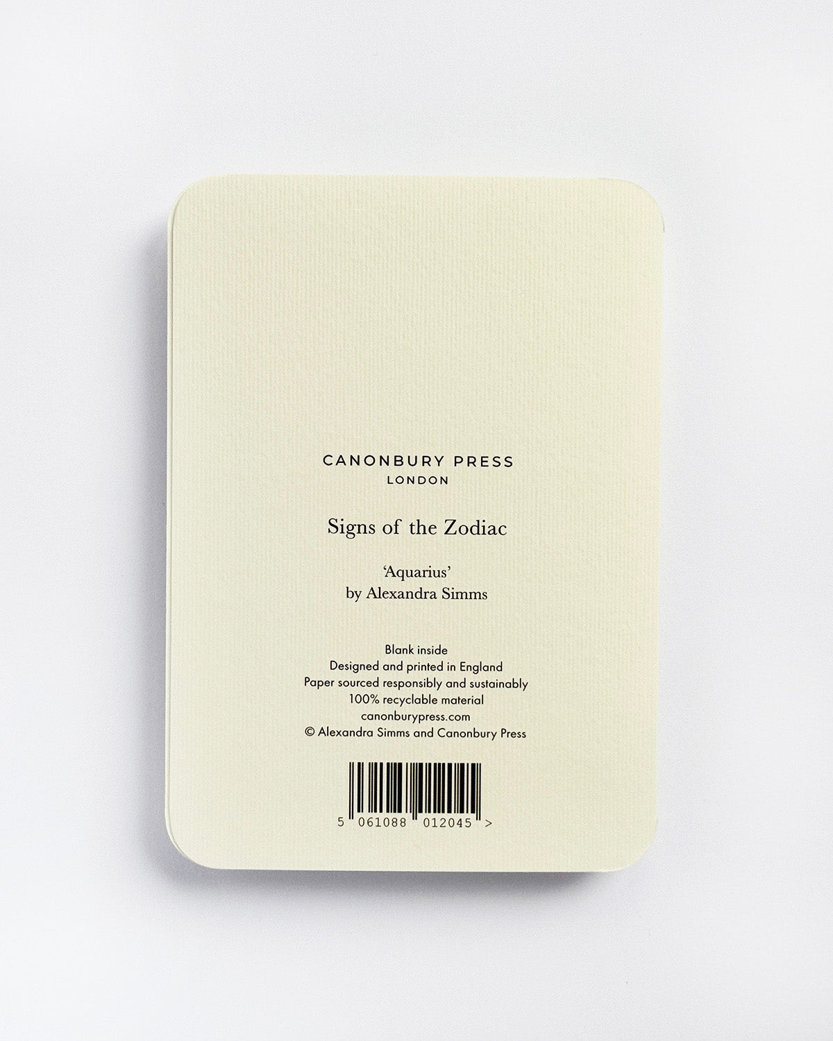 Aquarius Signs of the Zodiac Greeting Card