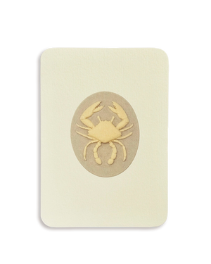 Cancer Signs of the Zodiac Greeting Card