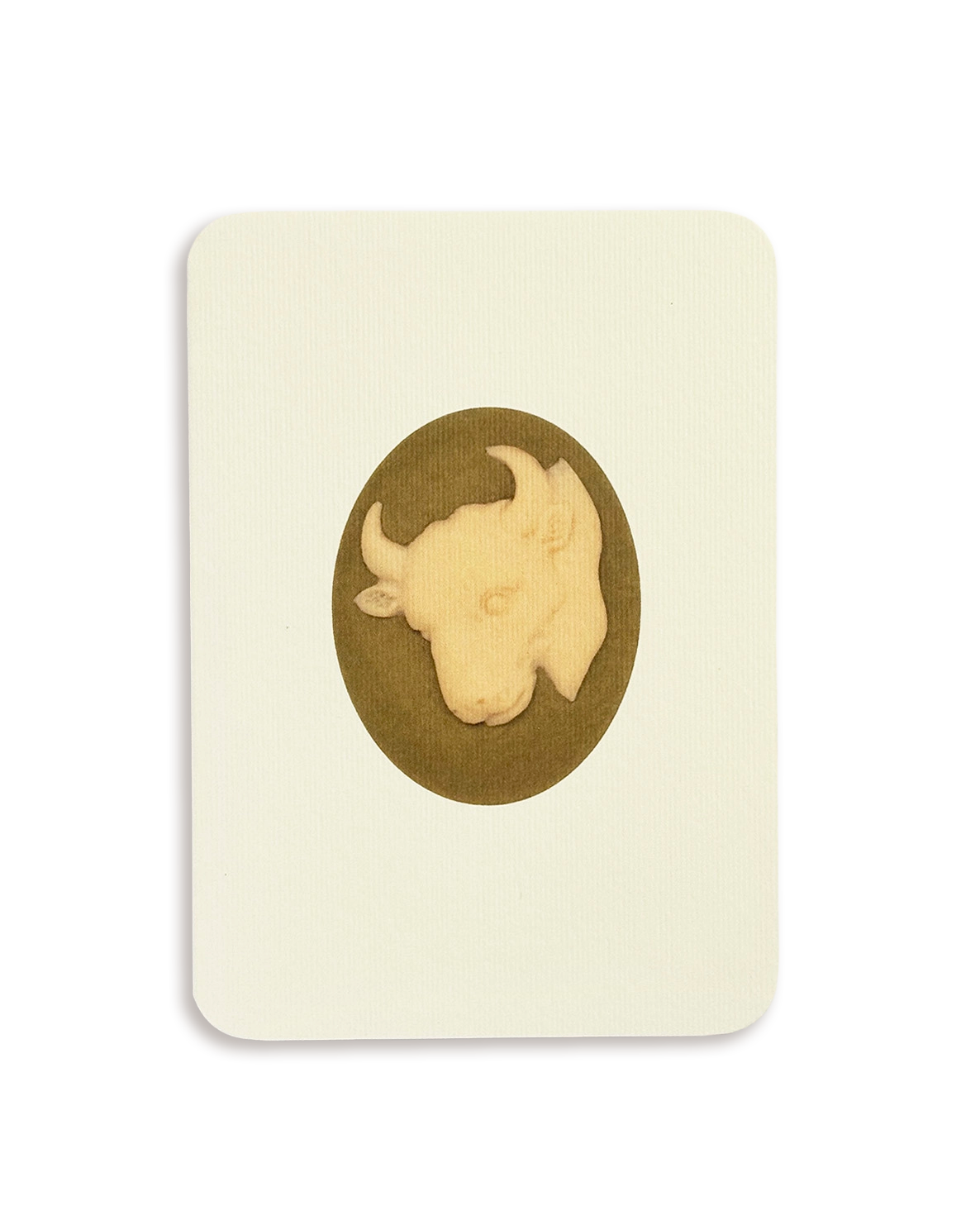 Taurus Signs of the Zodiac Greeting Card