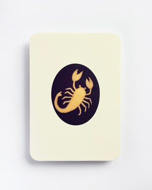 Scorpio Signs of the Zodiac Greeting Card